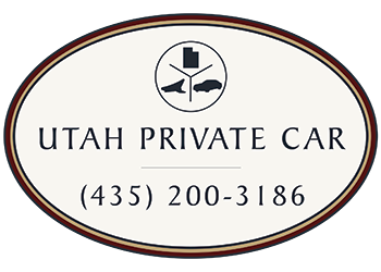 Utah Private Car Logo with Phone