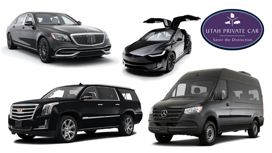 Utah Private Car Vehicles Tesla Escalade SUV Sprinter