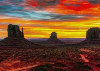 Monument Valley Sunset